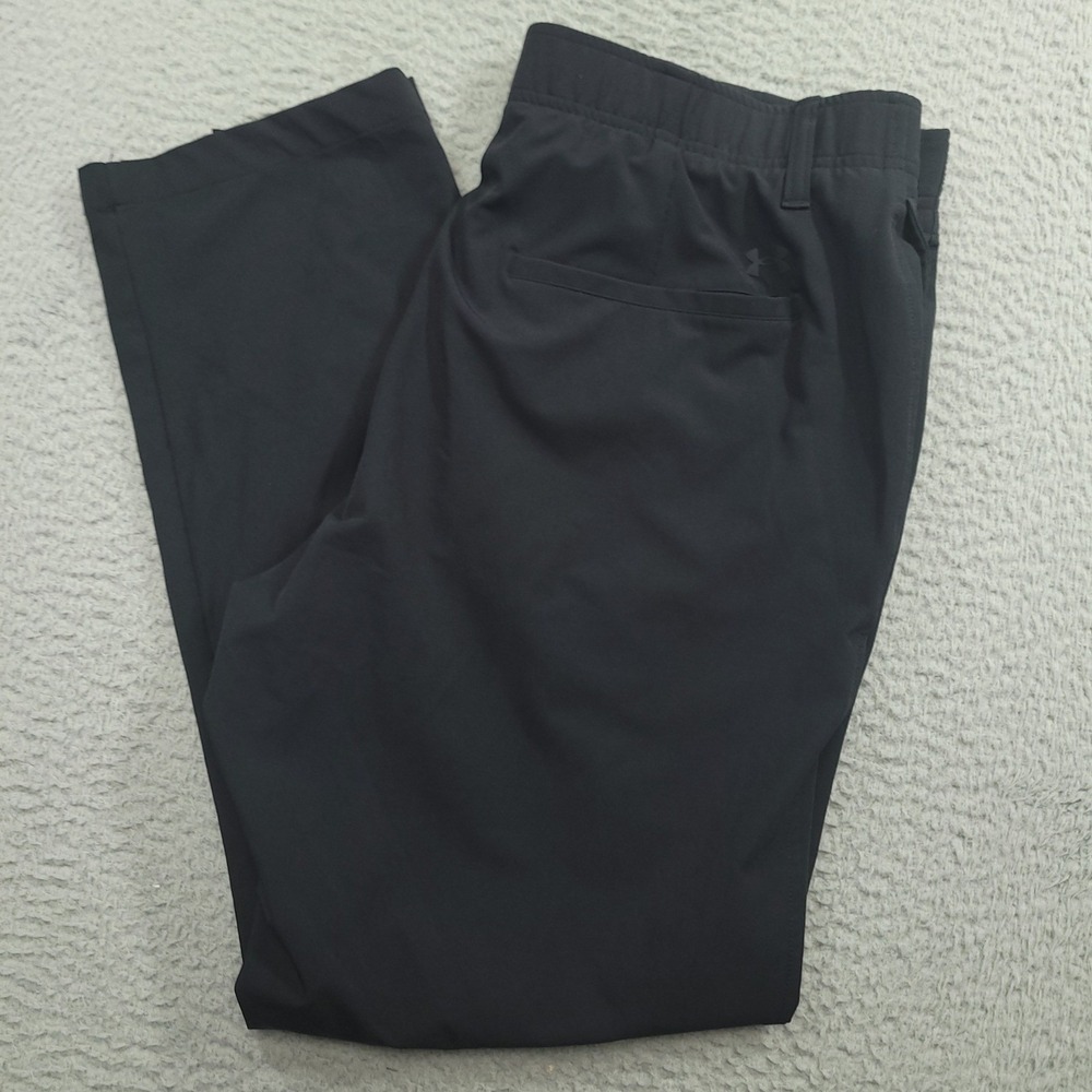 Under Armour‎ Mens Golf Pants 38/30 (36x31) Black Lightweight Performance